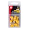 Gardner Bender Ring Terminal, 1/4 in Stud Size, 10 AWG, Vinyl Insulated, Yellow, Crimp Termination Only 15-107 - alternate 2